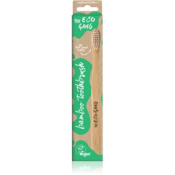 The Eco Gang Bamboo Toothbrush medium zubná kefka medium 1 ks 1 ks