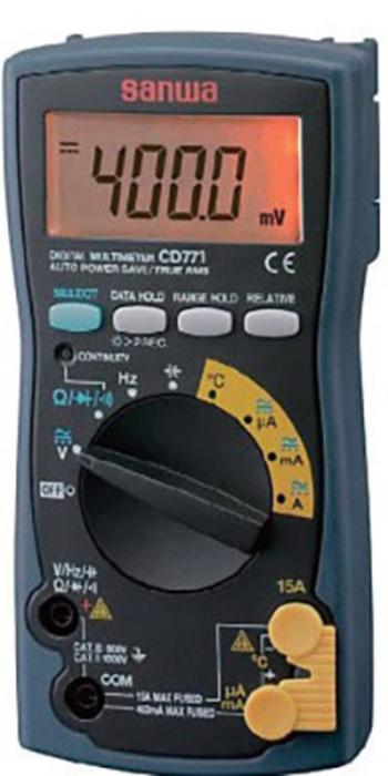Sanwa Electric Instrument CD771 ručný multimeter     Displej (counts): 4000