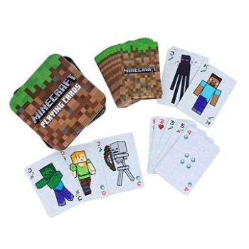 Minecraft – hracie karty v plechovej škatuľke (5055964742218)