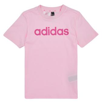 adidas  Tričká s krátkym rukávom LK LIN CO TEE  Ružová