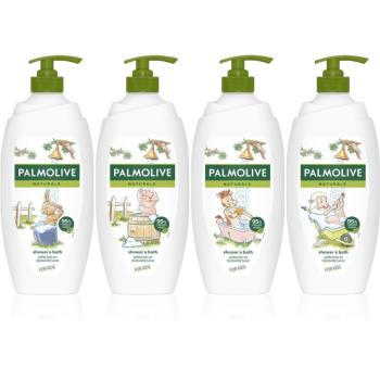 Palmolive Naturals Kids krémový sprchový gél na detskú pokožku s pumpičkou