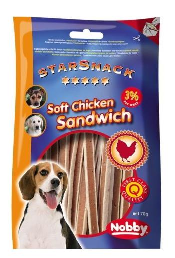 Nobby StarSnack Soft Chicken Sandwich 70g