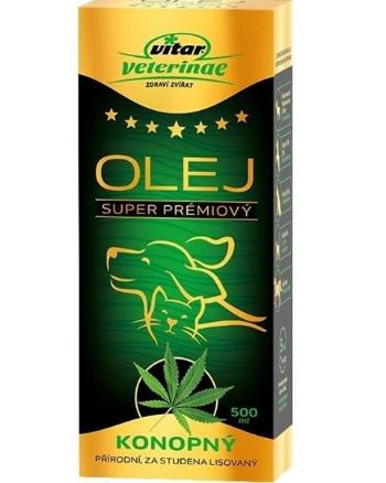 Vitar Veterinae Konopný olej 500ml