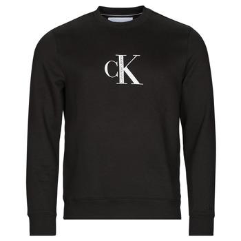 Calvin Klein Jeans  Mikiny CK INSTITUTIONAL CREW NECK  Čierna