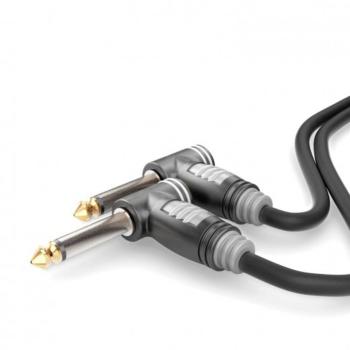 Hicon HBA-6A-0150 jack audio prepojovací kábel [1x jack zástrčka 6,3 mm (mono) - 1x jack zástrčka 6,3 mm (mono)] 1.50 m