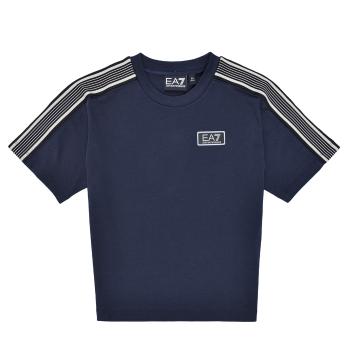 Emporio Armani EA7  7 LINES TSHIRT  Tričká s krátkym rukávom Námornícka modrá