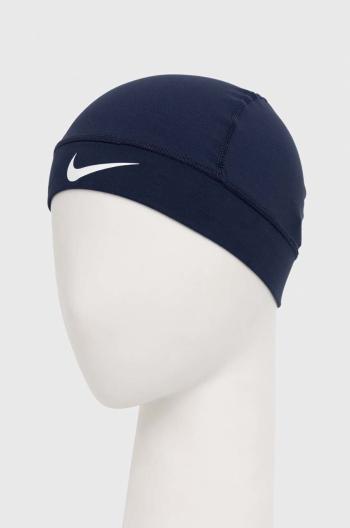čiapka Nike , tmavomodrá farba, z tenkej pleteniny