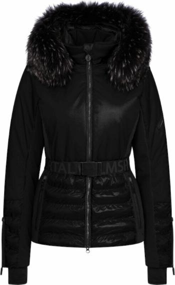 Sportalm Oxford Womens Jacket with Fur Black 38 Lyžiarska bunda