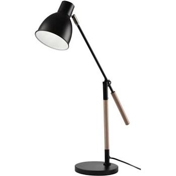 EMOS stolná lampa WINSTON, čierna (1538162000)