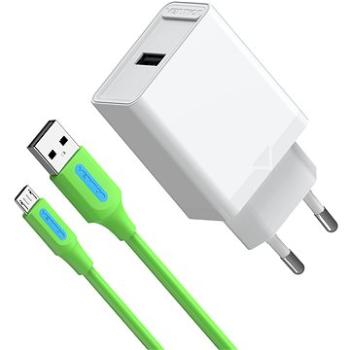 Vention & Alza Charging Kit (12 W + micro USB Cable 1 m) Collaboration Type (ZFBW0-100)