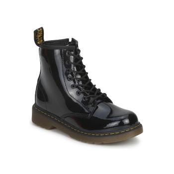 Dr. Martens  1460 JR BLACK PATENT LAMPER  Polokozačky Čierna