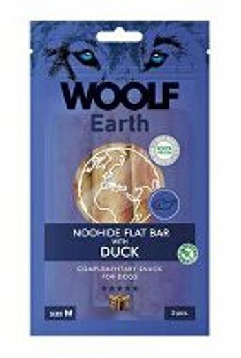 Woolf pochúťka Earth NOOHIDE M Duck 90g + Množstevná zľava