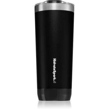 HidrateSpark PRO Tumbler inteligentná termoska s rúrkou farba Black 592 ml