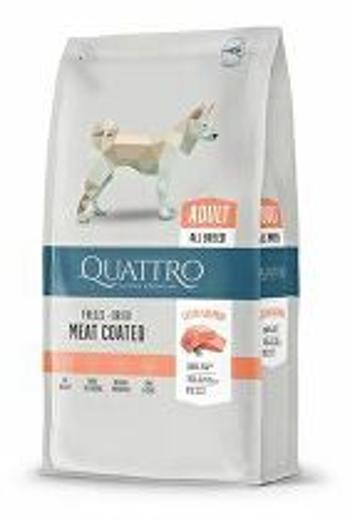 QUATTRO Dog Dry Premium All Breed Adult Salmon 12kg 3 + 1 zadarmo