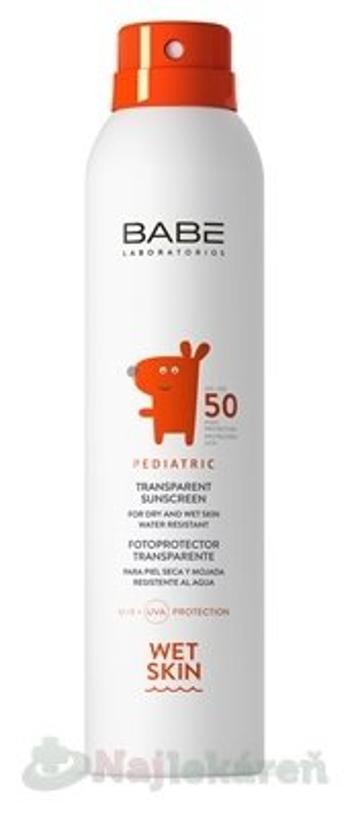 BABE SLNKO Opaľovací sprej pre deti SPF 50 200ml