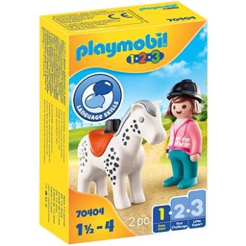 Playmobil 70404 Jazdkyňa s koňom (4008789704047)