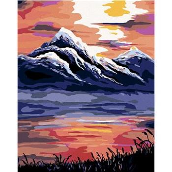 Maľovanie podľa čísel – Západ slnka nad horami (HRAmal00924nad)