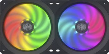 Cooler Master MasterFan SF240R ARGB PC vetrák s krytom čierna, RGB (š x v x h) 240 x 120 x 25 mm vrátane LED osvetlenia