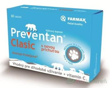 FARMAX Preventan Clasic s vit. C tbl. NEW 30 ks