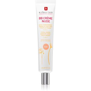 Erborian BB Cream tónovací krém pre dokonalý vzhľad pleti SPF 20 veľké balenie odtieň Nude 40 ml