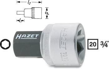 Hazet  1010-14 inbus nástrčný kľúč 14 mm     3/4" (20 mm)