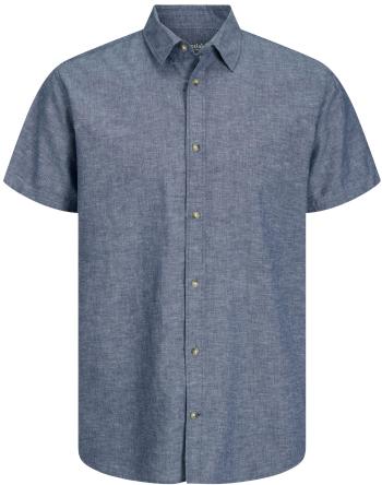 Jack&Jones Pánska košeľa JJESUMMER Comfort Fit 12248383 Faded Denim S