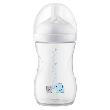 PHILIPS AVENT Fľaša Natural Response s ventilom AirFree slon 260 ml 1m+