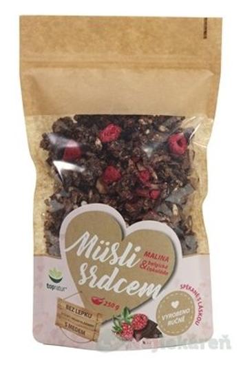 Topnatur Müsli Malina a Belgická čokoláda 250 g