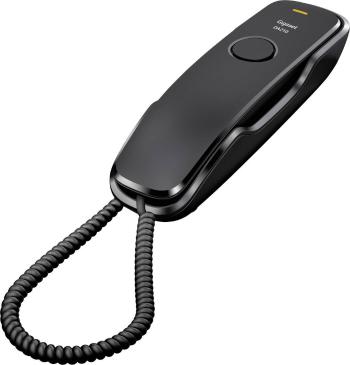 Gigaset DA210 šnúrový telefón, analógový  bez displeja čierna
