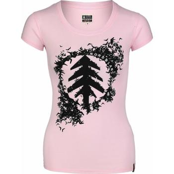Dámske bavlnené tričko NORDBLANC Flock ružová NBSLT7401_RUT 40