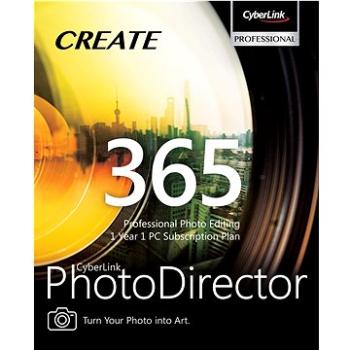CyberLink PhotoDirector 365 na 12 mesiacov (elektronická licencia) (cybePHS365)