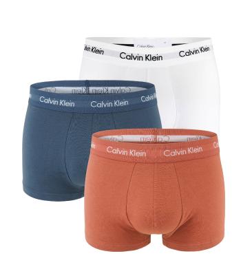 Calvin Klein - boxerky 3PACK cotton stretch brick color - limitovaná edícia-L (91-96 cm)