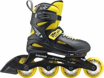 Rollerblade Fury Kolieskové korčule JR Black/Yellow 28-32