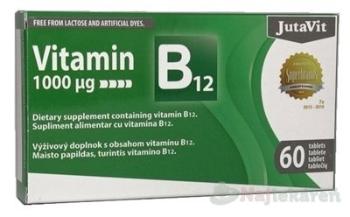 JutaVit Vitamín B12 1000 µg 60 tabliet