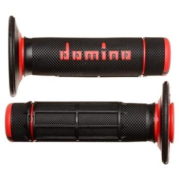 Domino gripy A020 offroad dĺžka 118 mm, čierno-červené (M018-112)