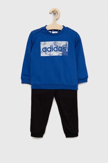 Detská súprava adidas tmavomodrá farba