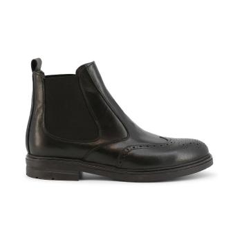 Duca Di Morrone  Giona - Leather Black  Čižmy Čierna