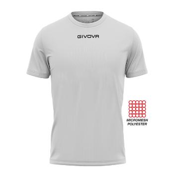 SHIRT GIVOVA ONE MICROFORATA GRIGIO CHIARO Tg. 2XL