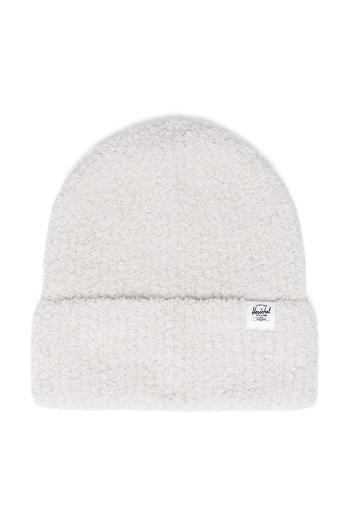 Čiapka Herschel Boucle Beanie béžová farba