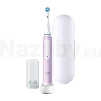 Oral-B iO Series 4 Lavender magnetická zubná kefka - 100 dní na vyskúšanie tovaru