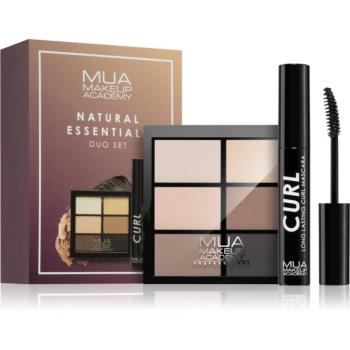 MUA Makeup Academy Duo Set Natural Essentials darčeková sada (na oči)