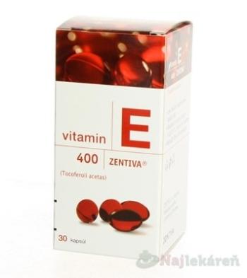 Vitamin E 400-Zentiva cps.mol.30 x 400 mg