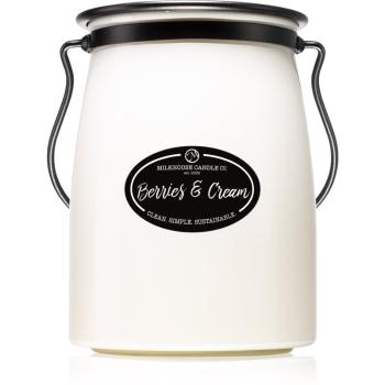 Milkhouse Candle Co. Creamery Berries & Cream vonná sviečka Butter Jar 624 g