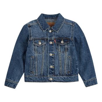 Levis  TRUCKER JACKET  Džínsové bundy Modrá