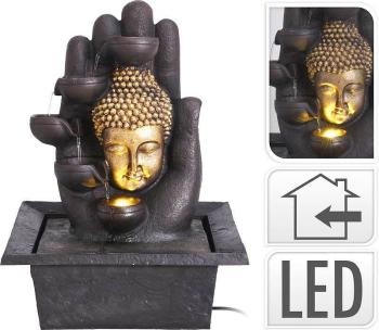 PROGARDEN Fontána pokojová s LED osvětlením Buddha KO-795202270