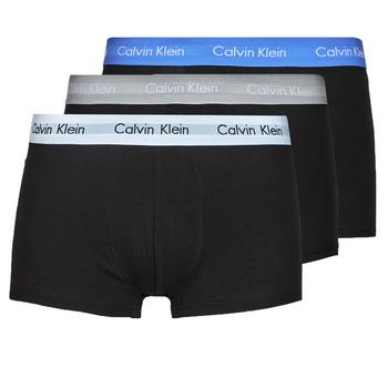 Calvin Klein Jeans  Boxerky LOW RISE TRUNK 3PK X3  Čierna