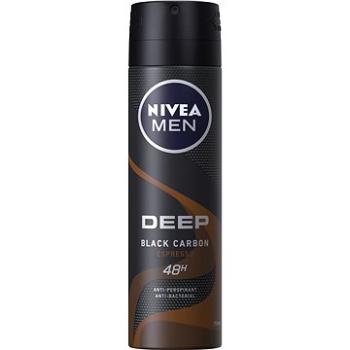 NIVEA Men Deep Black Carbon Espresso Sprej 150 ml (9005800315386)
