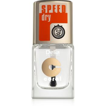 Delia Cosmetics Speed Dry vrchný lak na nechty pre urýchlenie zasychania laku 11 ml