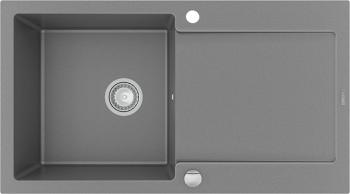 MEXEN MEXEN - Leo granitový drez s odkvapkávačom 900x500 mm, sivá 6501901010-71
