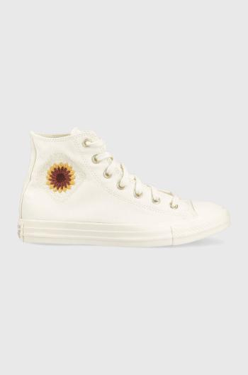 Tenisky Converse Chuck Taylor All Star HI dámske, biela farba, A03514C